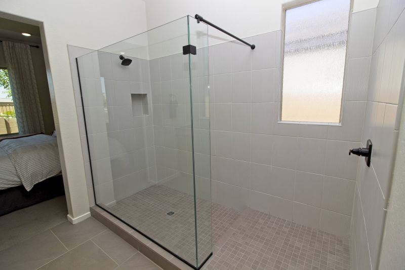 Open Walk-In Shower Space